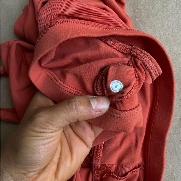 Lululemon Rust Red Align Tank Top - Picture 3 of 3